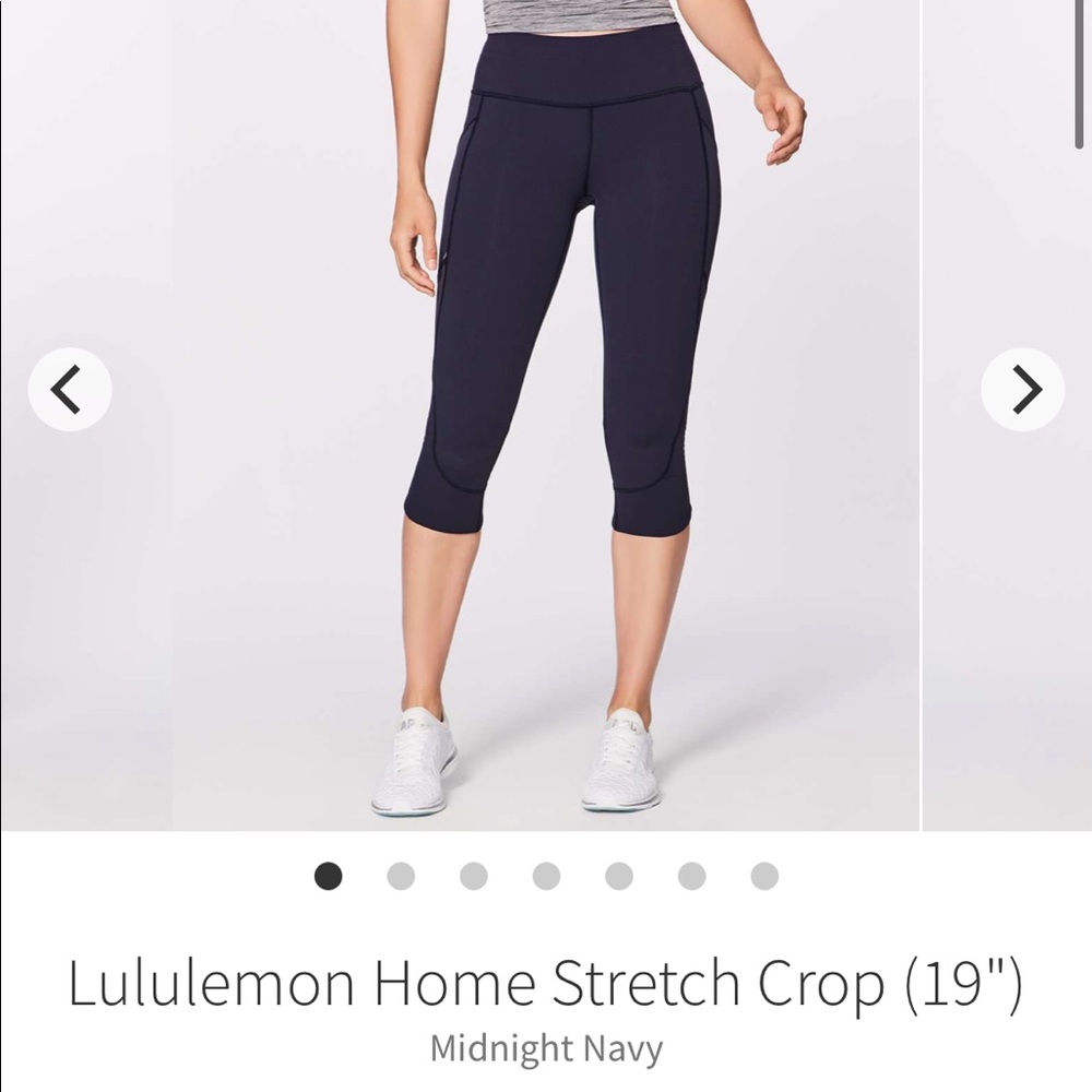 Lululemon Home Stretch Crop (19")